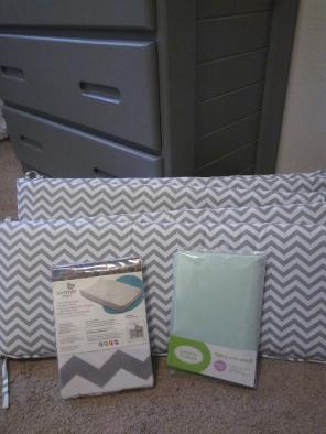 Baby crib bumper only!