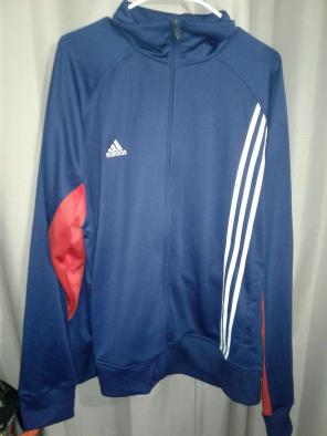 Adidas track jacket USA SIZE XXL MEN