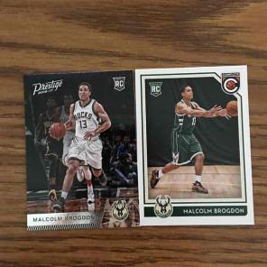 New Malcom Brogdon RC basketball Card