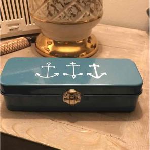 Anchor Pen/Pencil Case