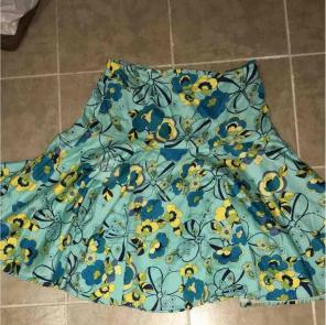 Christina Jacobs gorgous floral skirt