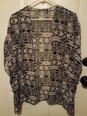 Tribal beach cover up
