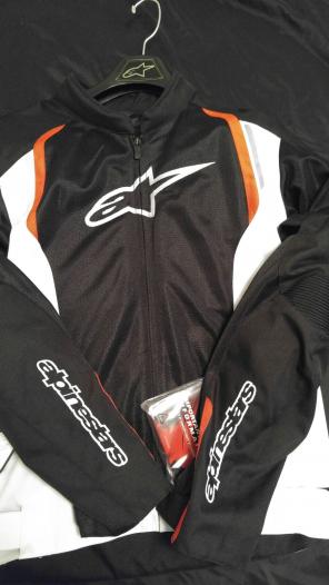 New Alpinestars Air Textile w/ KR-2i