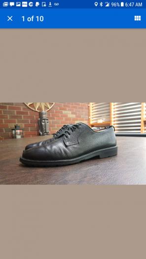10.5 FERRAGAMO OXFORD SHOES