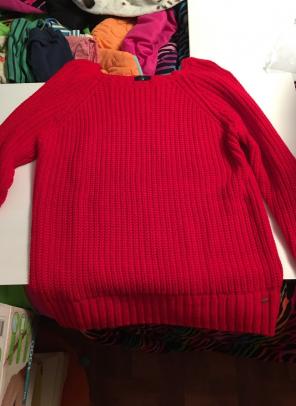 Red American Eagle Sweater