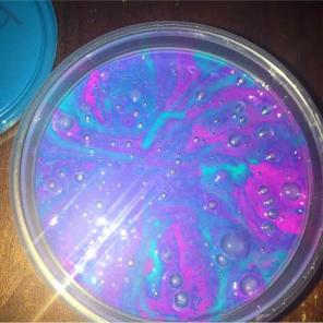 Bright Marbled slime