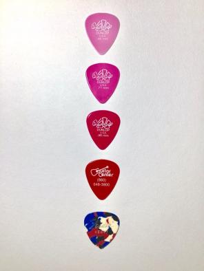 Multiple Guitar Picks