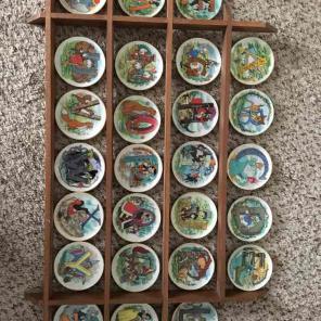 Disney mini alphabet plates collection