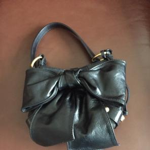 Yves Saint Laurent Black Leather Bag