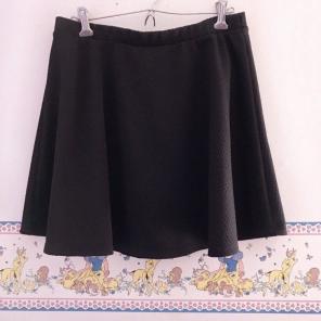 Black Skater Skirt