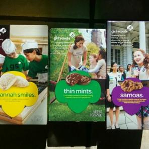 Samoa Thin Mint and Savanna Smiles