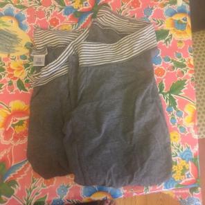 Maternity Capri Yoga Pants, 2 Pairs, Med