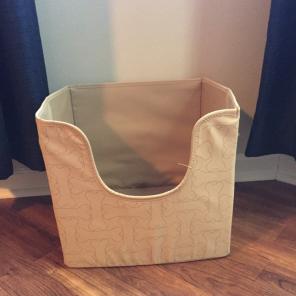 Dog Toy Storage Bin