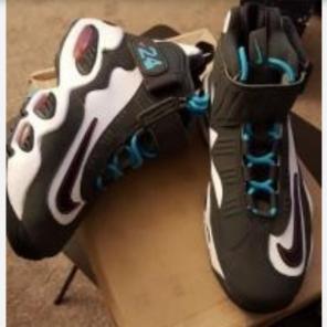 AM GRIFFEY 1 WHT/BLK-ANTHRACITE-TRQS BLK