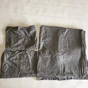 Utopia 100% Cotton Gray Queen Full Duvet