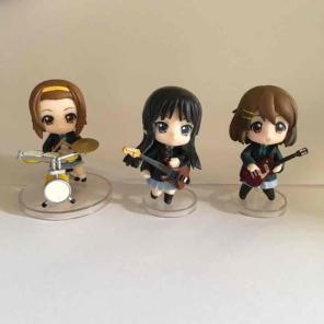 Authentic K-ON! Petit Nendoroid set of 3