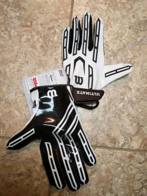 Wilson Ultimate Grip WhiteFootball Glove