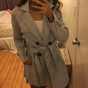 LF grey coat