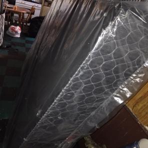 Blue Queen Size Box Spring