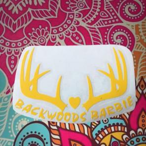 Backwoods Barbie Decal