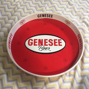 Vintage Genesee Beer Tray 60s/70s