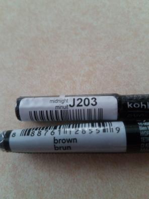 MIDNITE & BROWN EYELINER $8