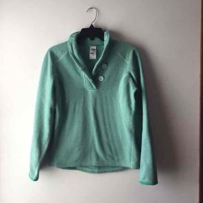 Sz S North Face quarter button up