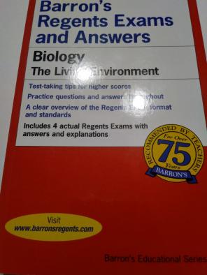 Barrons Regents Exams and Answer