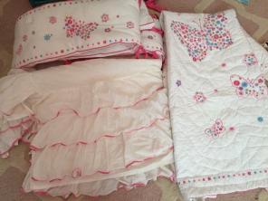 Pottery Barn crib bedding