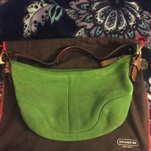 Genuine Leather Coach Purse