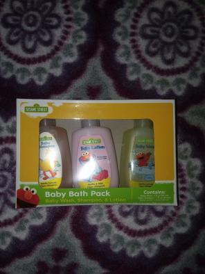 Sesame Street Baby Bath Set