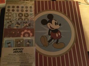 Mickey Mouse Scrapbook Kit