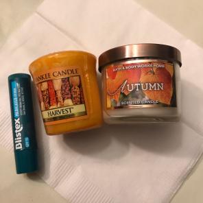 Happy FALL Autumn Yankee Candles Two