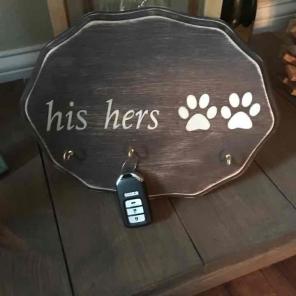 Handmade wood sign