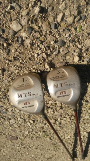 Mitsushiba Titanium Driver & 3 Wood Club