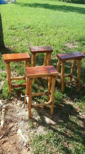 Matching bar stools