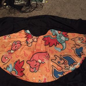 Pokemon Charizard Evolution Skirt