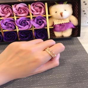 Cute crown ring
