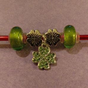 Euro Saint Patrick's Day set of 5 beads!