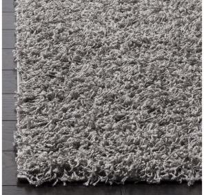 Gray Shag Rug 6x9