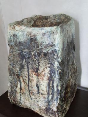 Handmade pottery vase