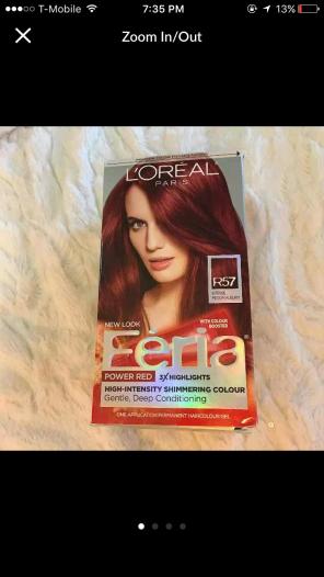 New!! Feria Loreal Paris R57