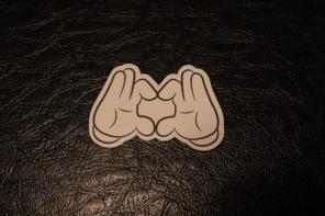 Disney Heart Sticker