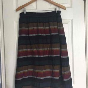 Striped Old Navy skirt