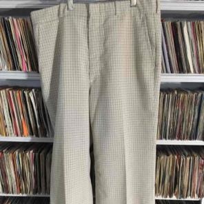 Vintage Farah Slacks cream brown square