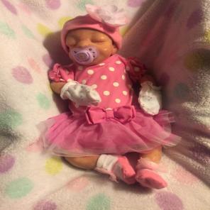 (Holding)( Tessy 19)Silicone Baby#1