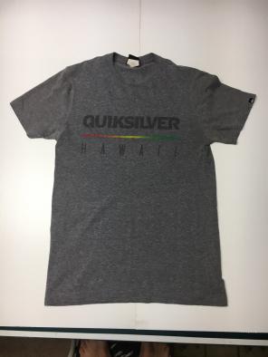 Quicksilver T Shirt Grey Hawaii Small