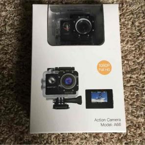 Apeman action camera never used