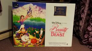 Beauty and the beast Euro Disney poster
