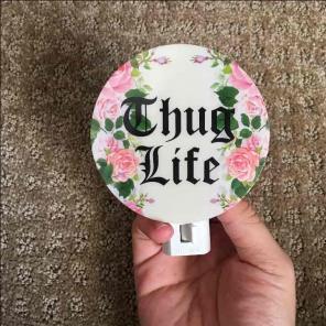 Girl thug life night light